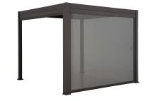 Roleta do pergoli opuszczana Mirador 3m Pull Down Screen 300 antracyt