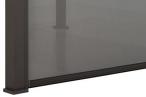 Panel Pull Down Screen 400 - Anthracite