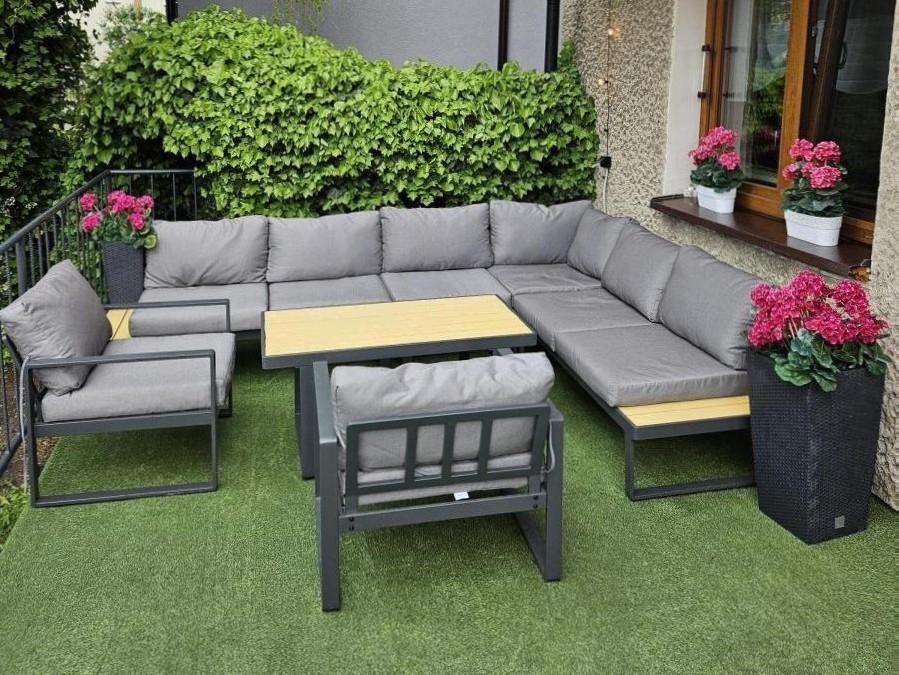 Zestaw Panaon Corner z dwoma fotelami