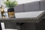 Zestaw mebli technorattanowych Cofete Grande – Anthracite
