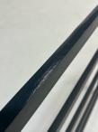OUTLET - Aluminiowy zestaw ogrodowy z wysokim stołem, sofą 202cm, fotelami i pufami Renalo Family Grafitowy