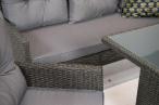 Zestaw mebli technorattanowych Perata Corner – Anthracite