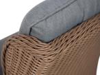 Komplet foteli technorattanowych z wysokim oparciem - Brown - 2szt