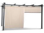 Rolety zacieniające na ścianę 4m - Kirn 170x225 - Cream Grey - 2szt