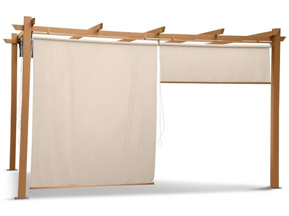 Rulo Kirn 170x225 - Lemn crem - 2 buc