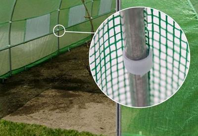 Mocowanie folii w tunelu foliowym 3x2