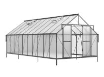 Szklarnia poliwęglanowa 6mm stelaż aluminium 305x610x245cm