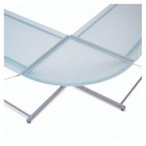 Narożnik corner do biurka Z-line chrome biały