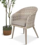 Krzesła technorattanowe Cioso - Beige- 2szt
