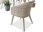 Krzesła technorattanowe Cioso - Beige- 2szt