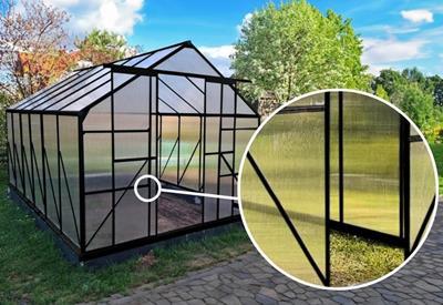 Duża szklarnia poliwęglanowa 2,5x4,5