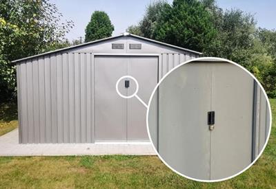 szopa ogrodowa z wentylacją