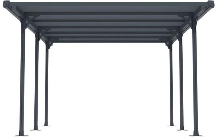 Wiata samochodowa Benno - minimalistyczny wygląd