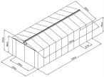 Gartwerk - Egon 380x540x232cm - Antracyt A15