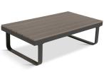 Stolik kawowy z blatem jak drewno 110x60x32 Panaon - Grey
