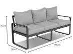 Sofa trzyosobowa Panaon - Beige