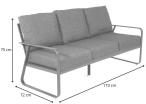 Sofa trzyosobowa Ater - Dark Grey