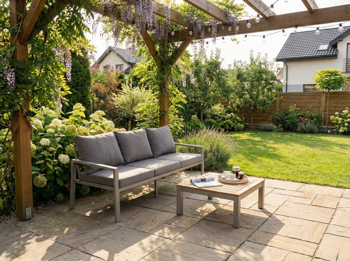 Sofa Sodor w aranżacji ogrodowej