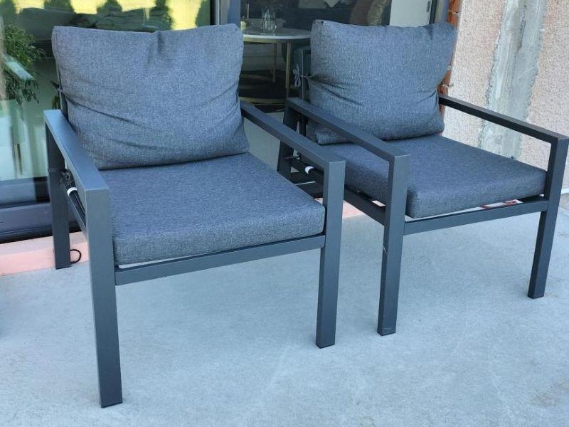 Fotele ogrodowe Sodor Dark Grey