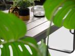 Stolik kawowy na taras 110x60x52 Panaon - Grey