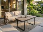 Stolik kawowy na taras 110x60x52 Panaon - Grey