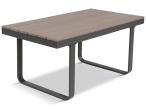 Stolik kawowy na taras 110x60x52 Panaon - Grey