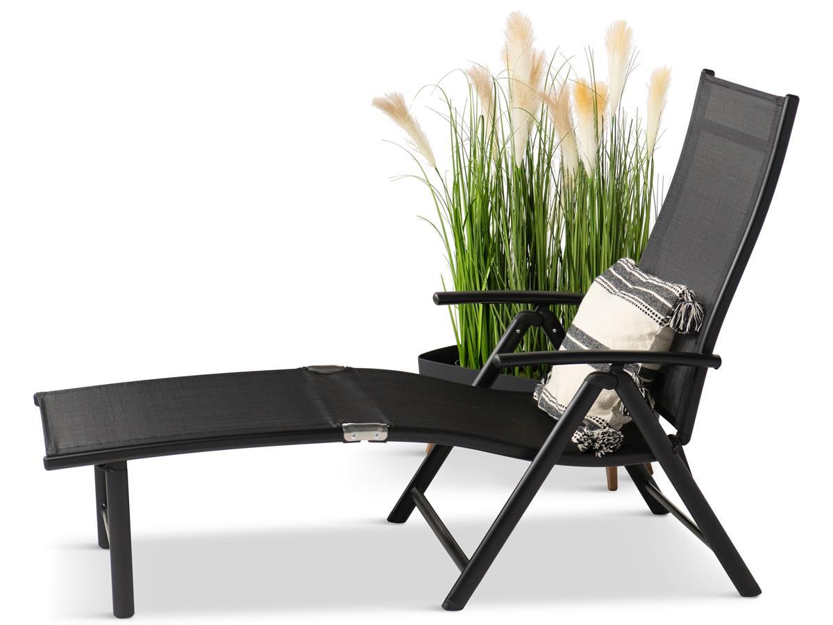 Leżak Kubu z rozkładanym oparciem