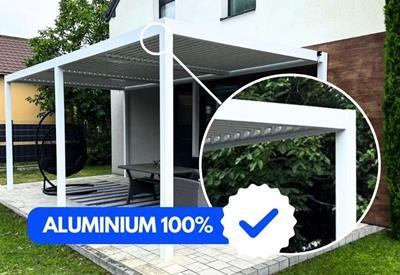 Aluminiowa pergola 4x4