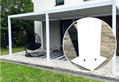 podstawa pergoli na taras 4x4