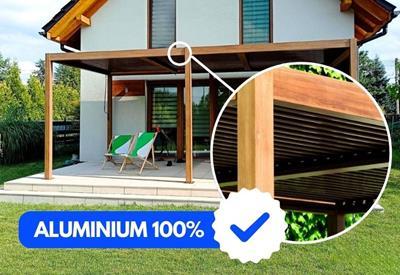 Aluminiowa pergola 3x3