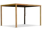 Drewniana pergola tarasowa aluminium 3x4 z lamelami Woodlook Lufel