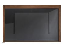 Roleta opuszczana do pergoli ogrodowej na ścianę 3m Lufel - 277x236cm - Woodlook