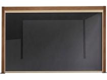 Roleta opuszczana do pergoli ogrodowej na ścianę 3m Lufel - 277x236cm - Woodlook
