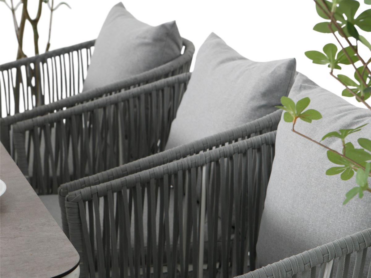 Oparcia krzeseł w stylu rope