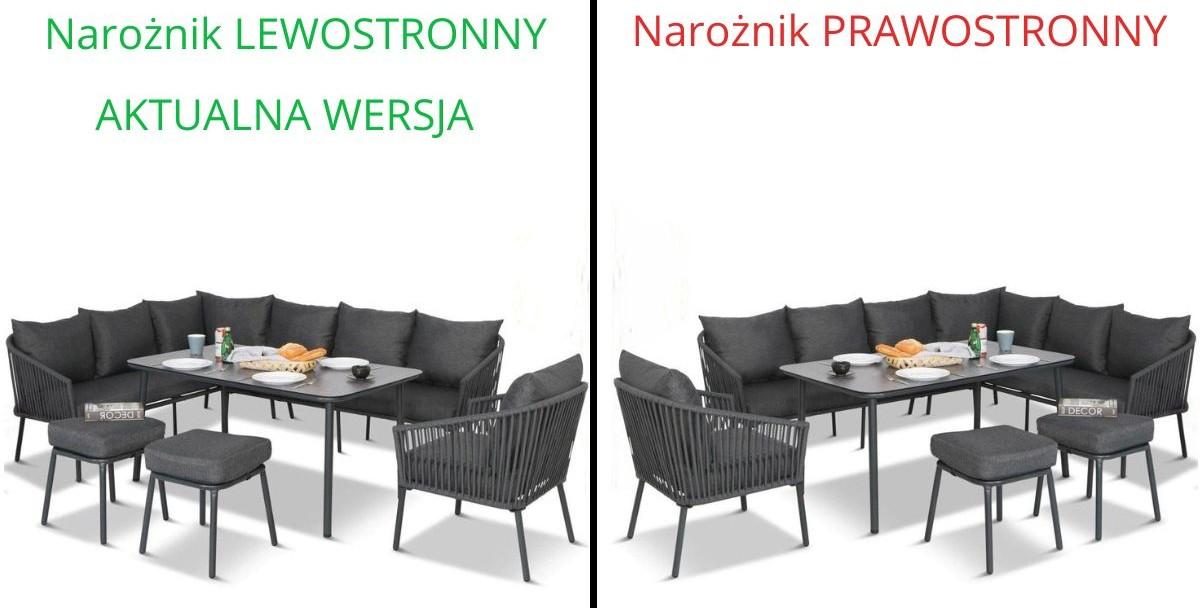 Narożnik lewostronny - grafika