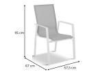 Komplet mebli Azuro White - 4szt