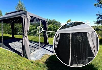 Zahradní pavilon Okapi Max s moskytiérami