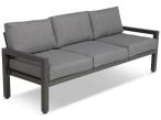 Zahradní pohovka pro 3 osoby Calamba 193cm Grey