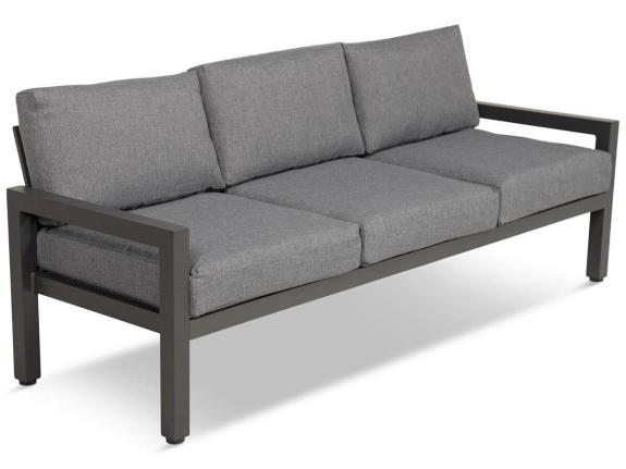 Zahradní pohovka pro 3 osoby Calamba 193cm Grey