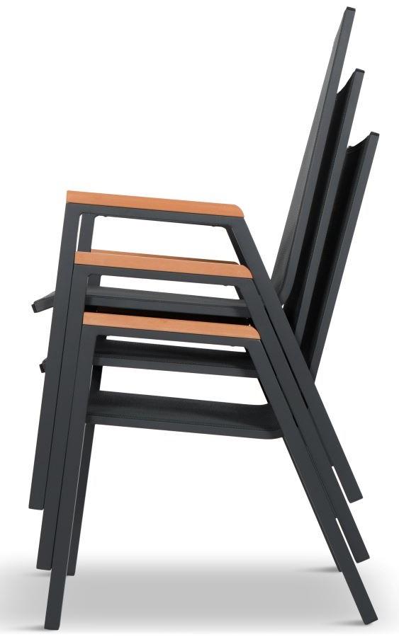 Sztaplowane krzesła