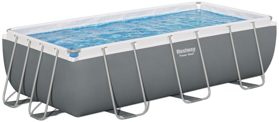 Basen Bestway Power Steel 404x201x100 cm Rectangular