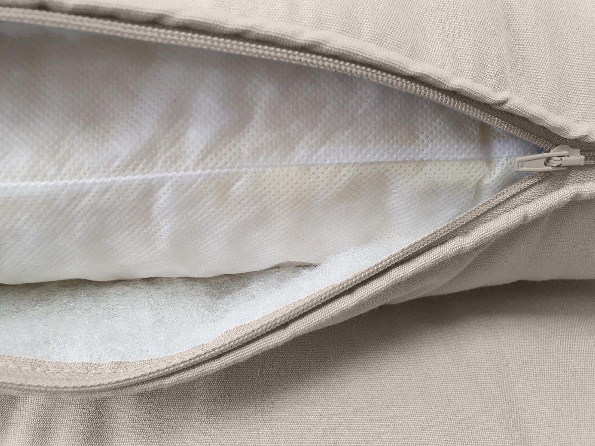 Elementy wykończenia poduszek ogrodowych