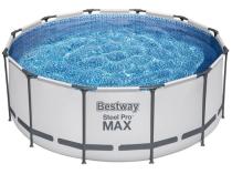 Zestaw Okrągły basen na stelażu BESTWAY 366x122cm Steel Pro MAX 56420