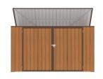 Gartwerk - Lagger 237x101x131cm - Wood W15