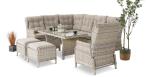 Laritto Corner + 1x recliner - Beige