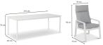 Renalo Dining 8+1 - WHITE
