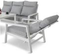 RENALO Corner XL +2x recliner - WHITE