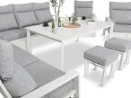 RENALO Corner XL +2x recliner - WHITE
