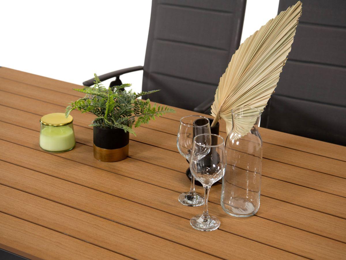 Stół Kanbery 180 cm z blatem z listew polywood