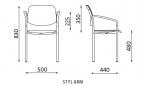 Krzesło Styl Arm